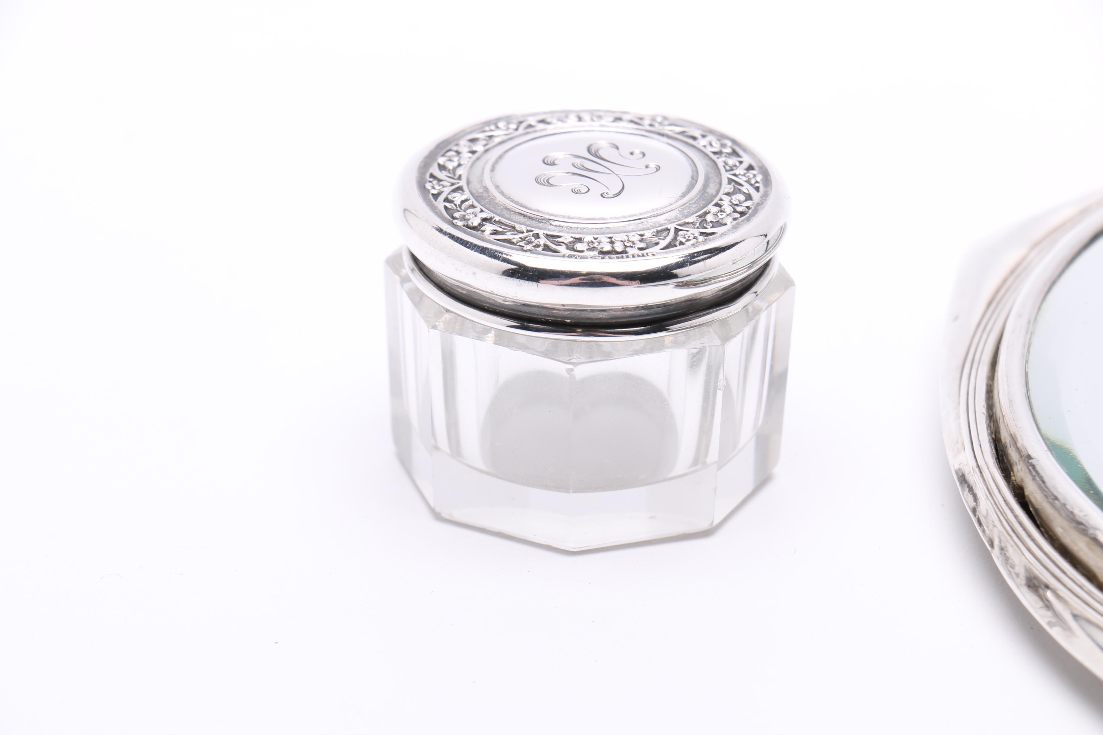 Watrous Manufacturing Company Sterling Silver Vanity Set