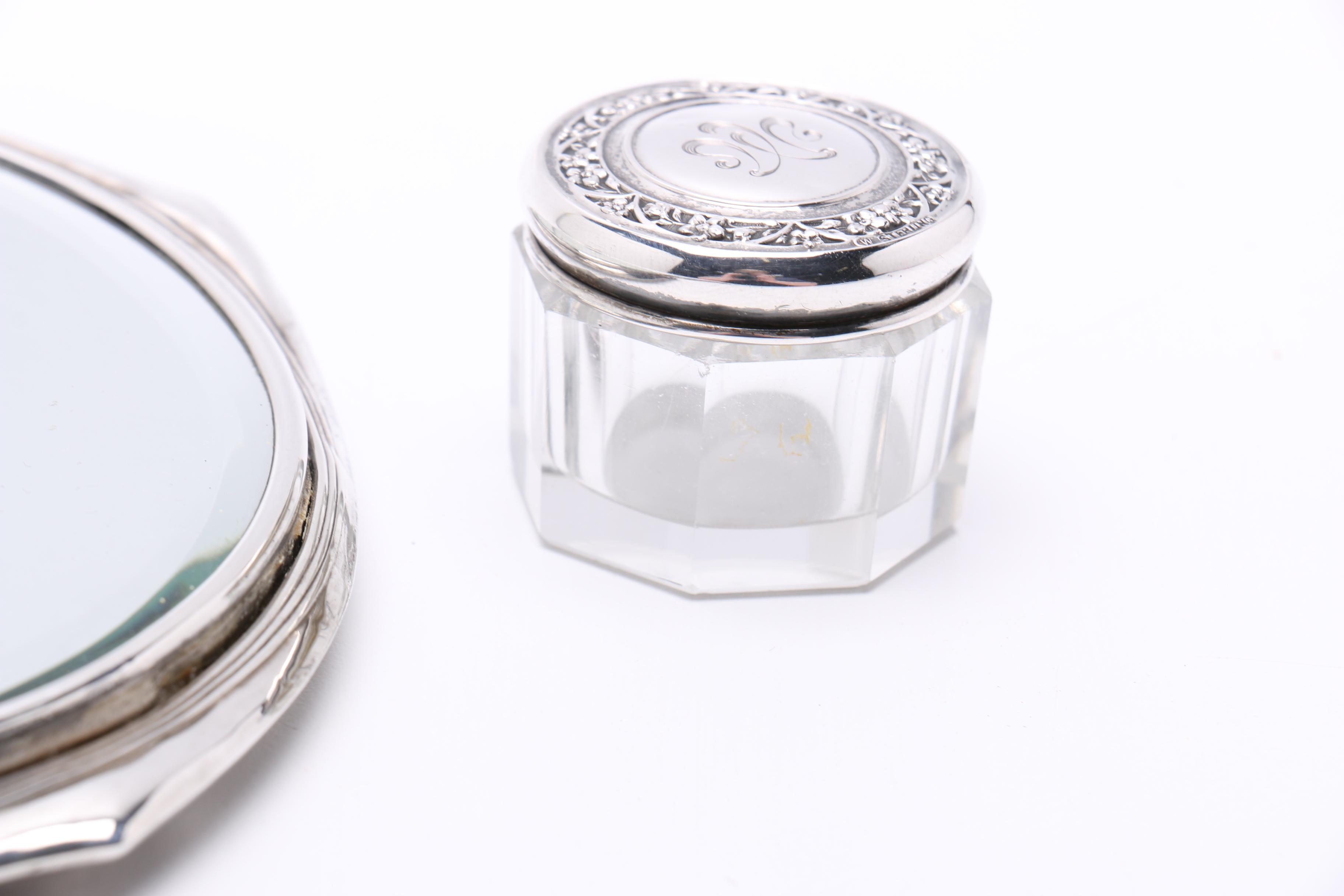 Watrous Manufacturing Company Sterling Silver Vanity Set