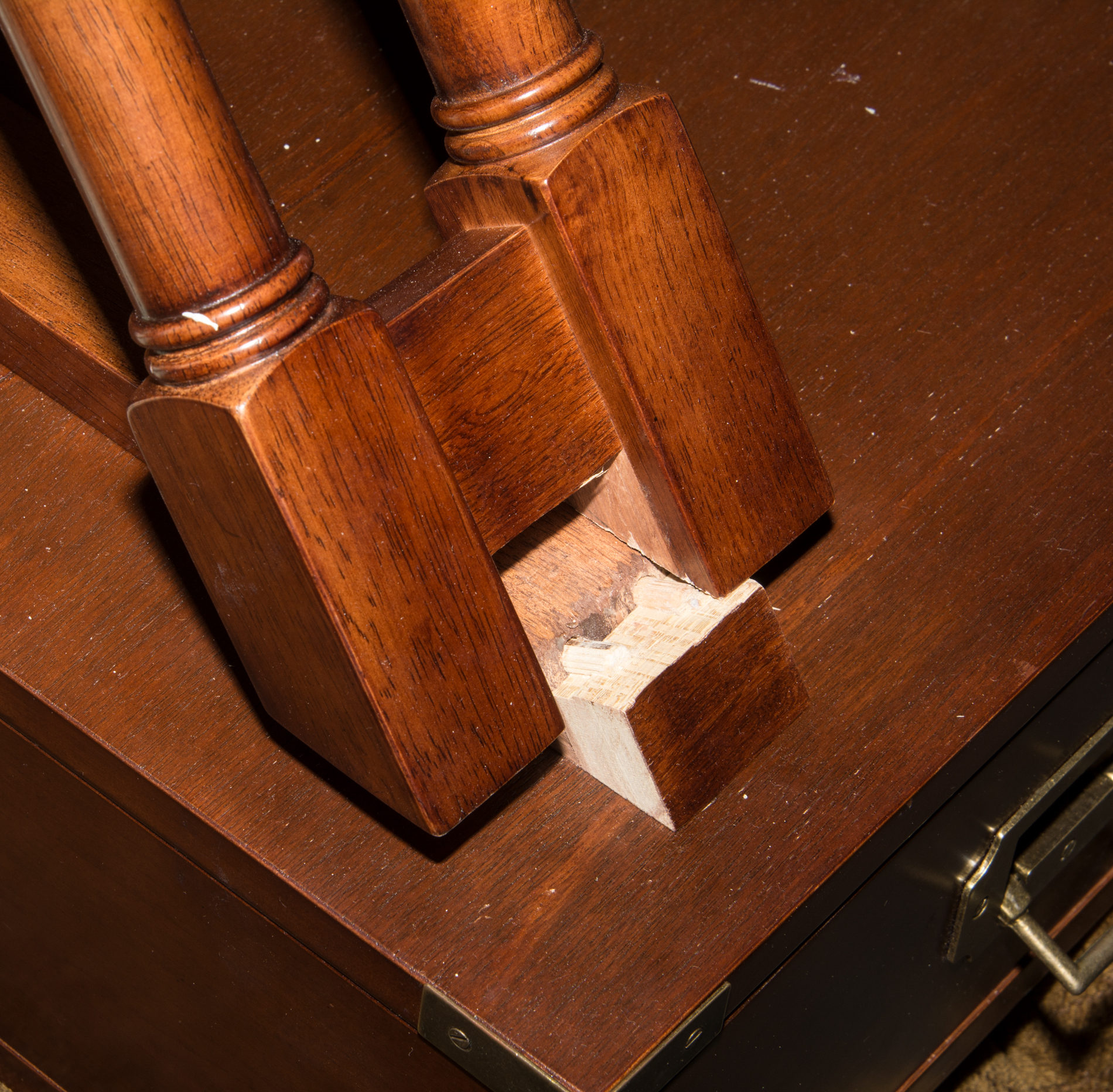 The Bombay Company Campaign Style Desk