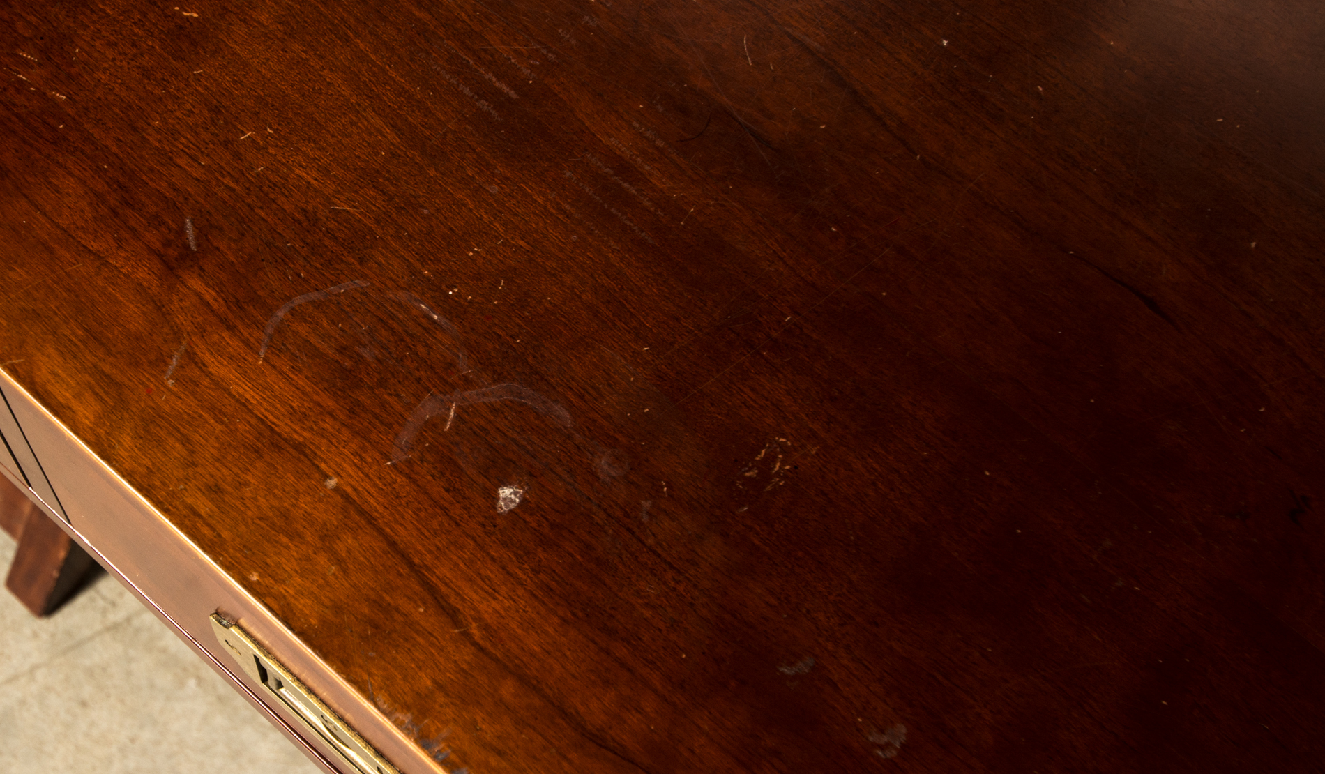 The Bombay Company Campaign Style Desk