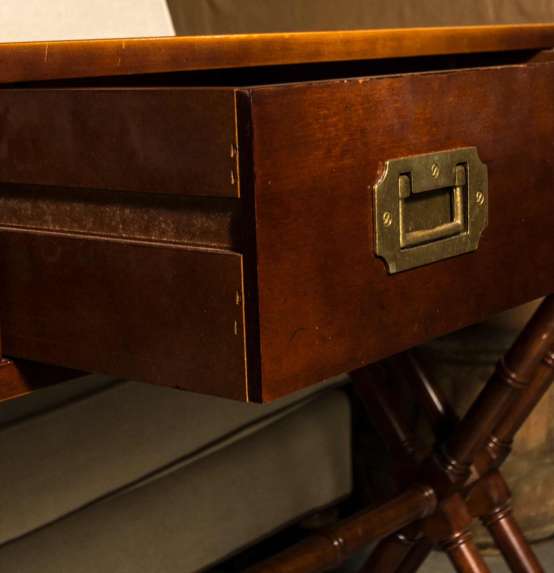 The Bombay Company Campaign Style Desk