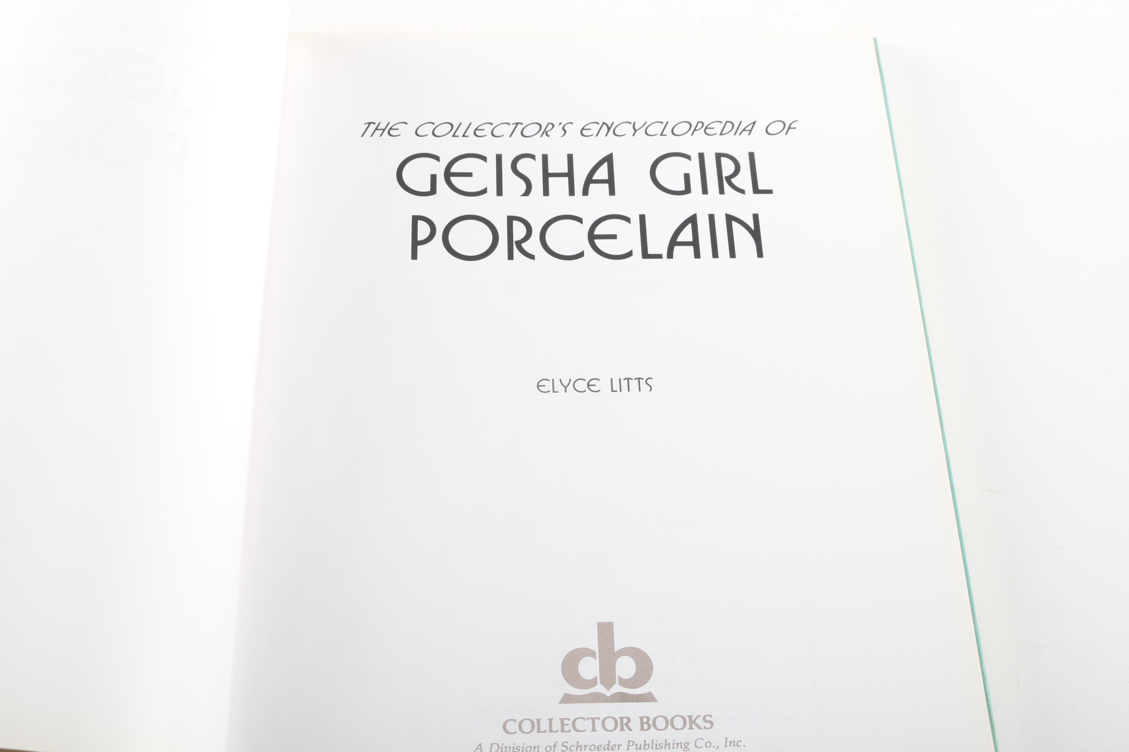 "Collector's Encyclopedia of Geisha Girl Porcelain" by Elyce Litts