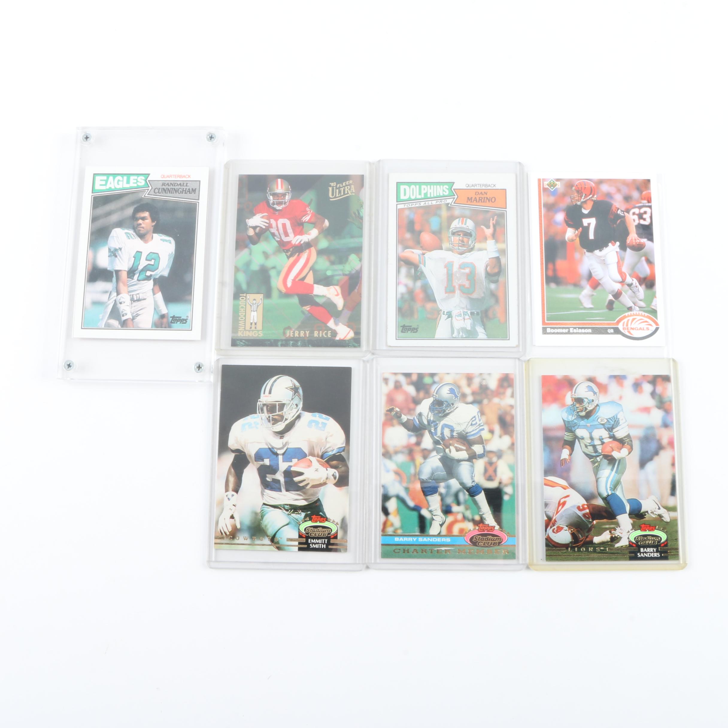 Randall Cunningham Rookie Card and Other NFL Cards