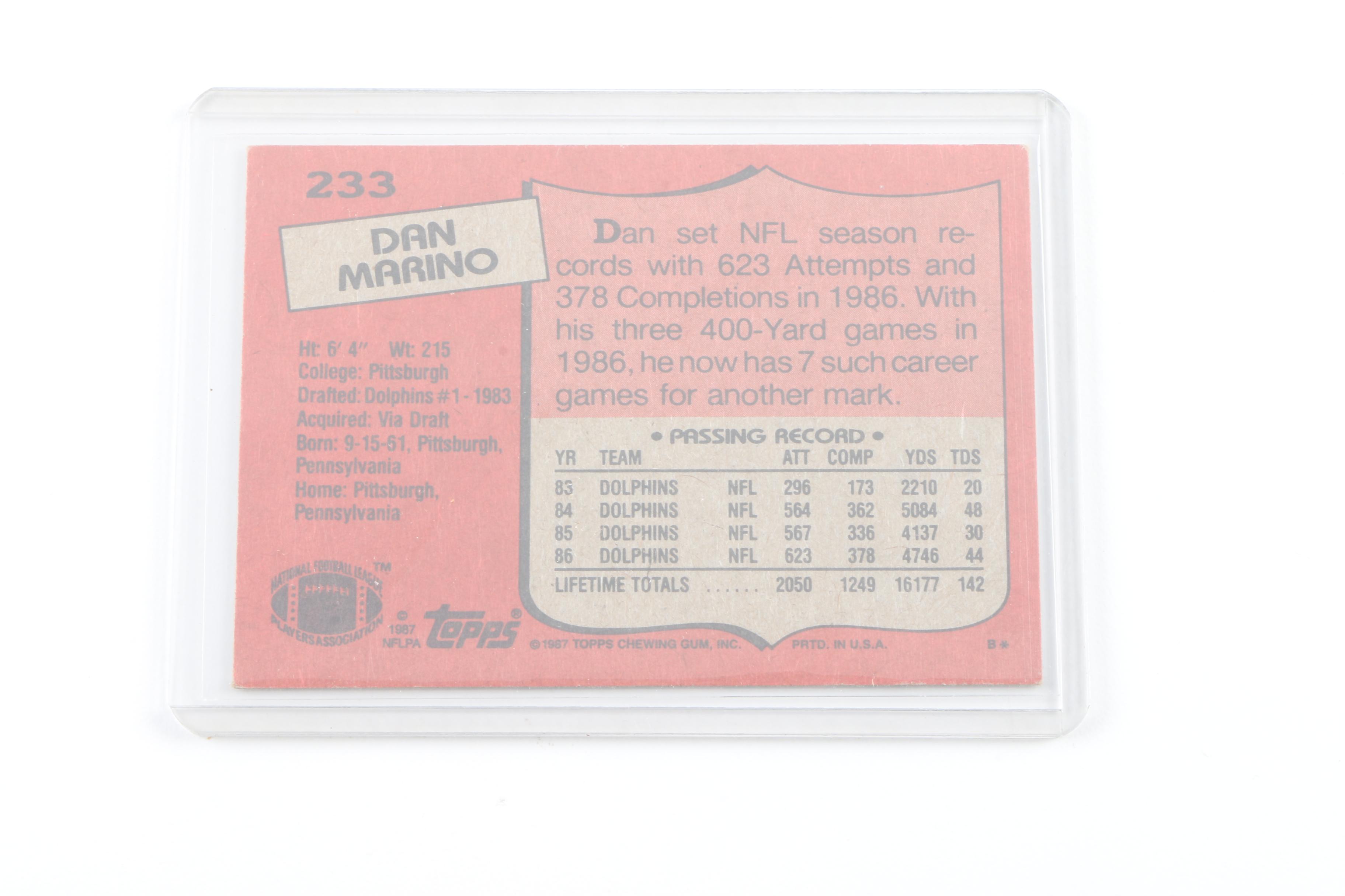 Randall Cunningham Rookie Card and Other NFL Cards