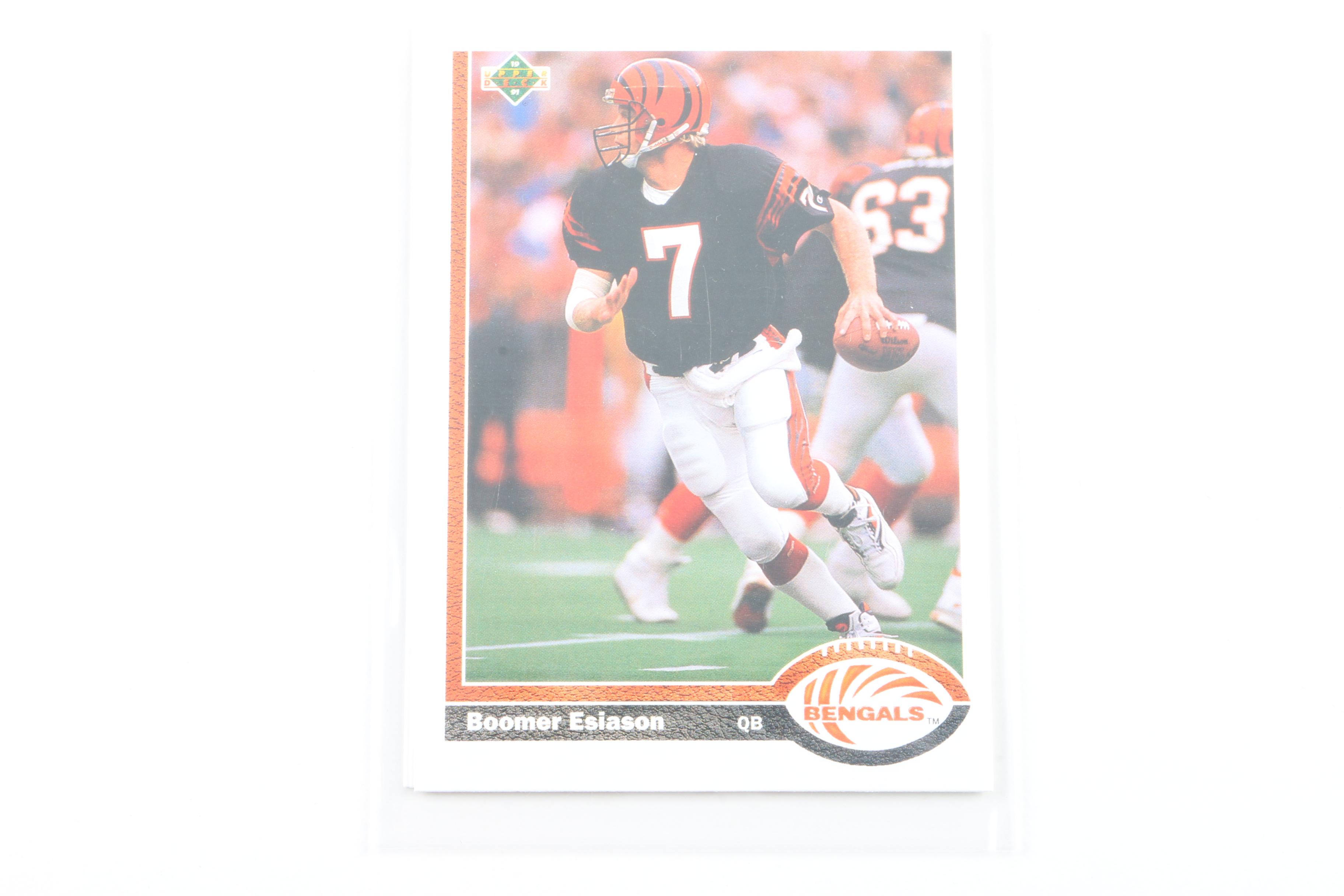 Randall Cunningham Rookie Card and Other NFL Cards