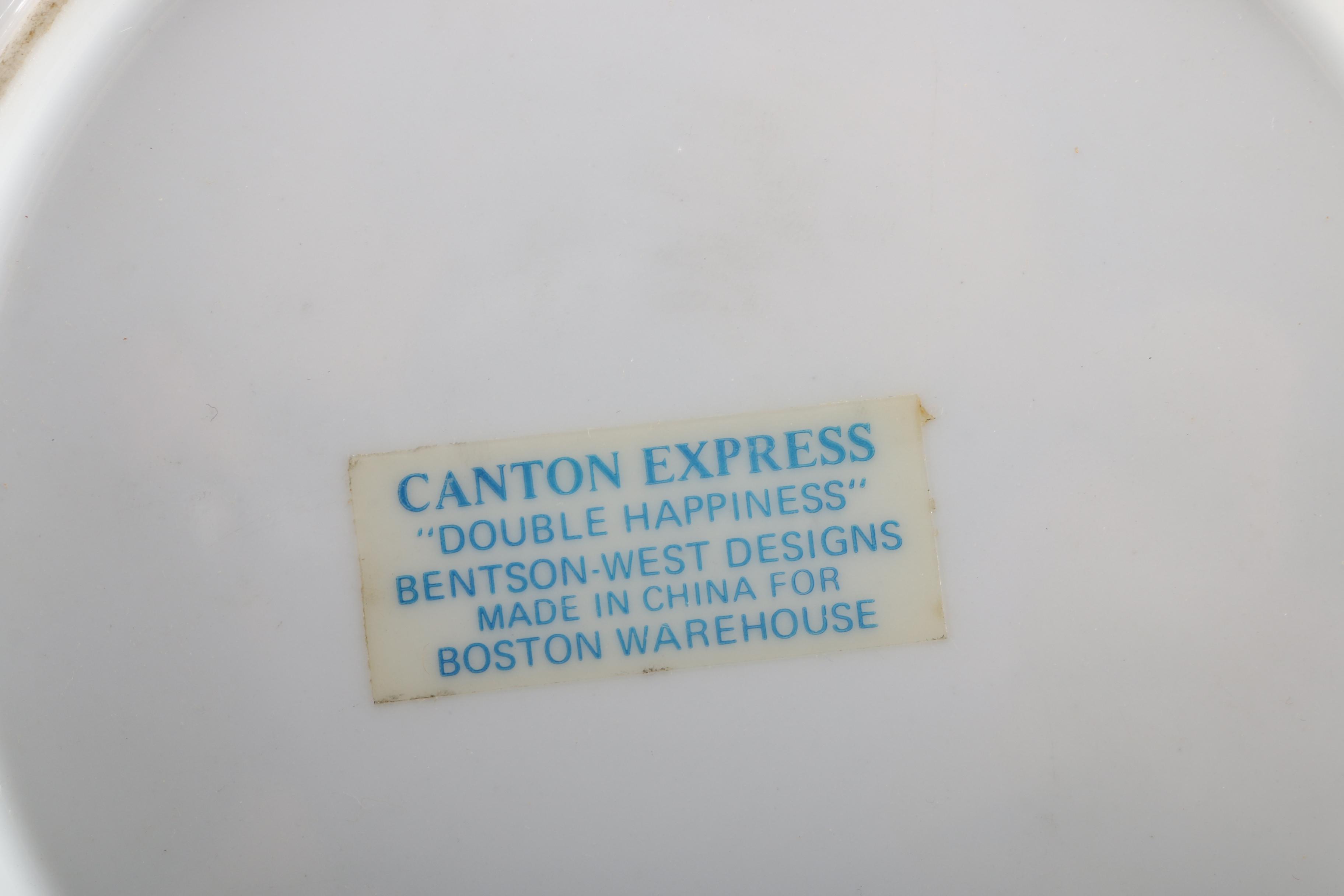 Canton Express "Double Happiness" Tableware