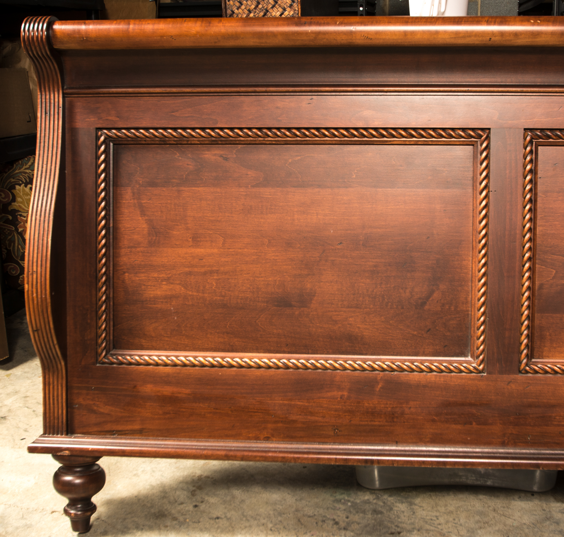 King Size Sleigh Bed