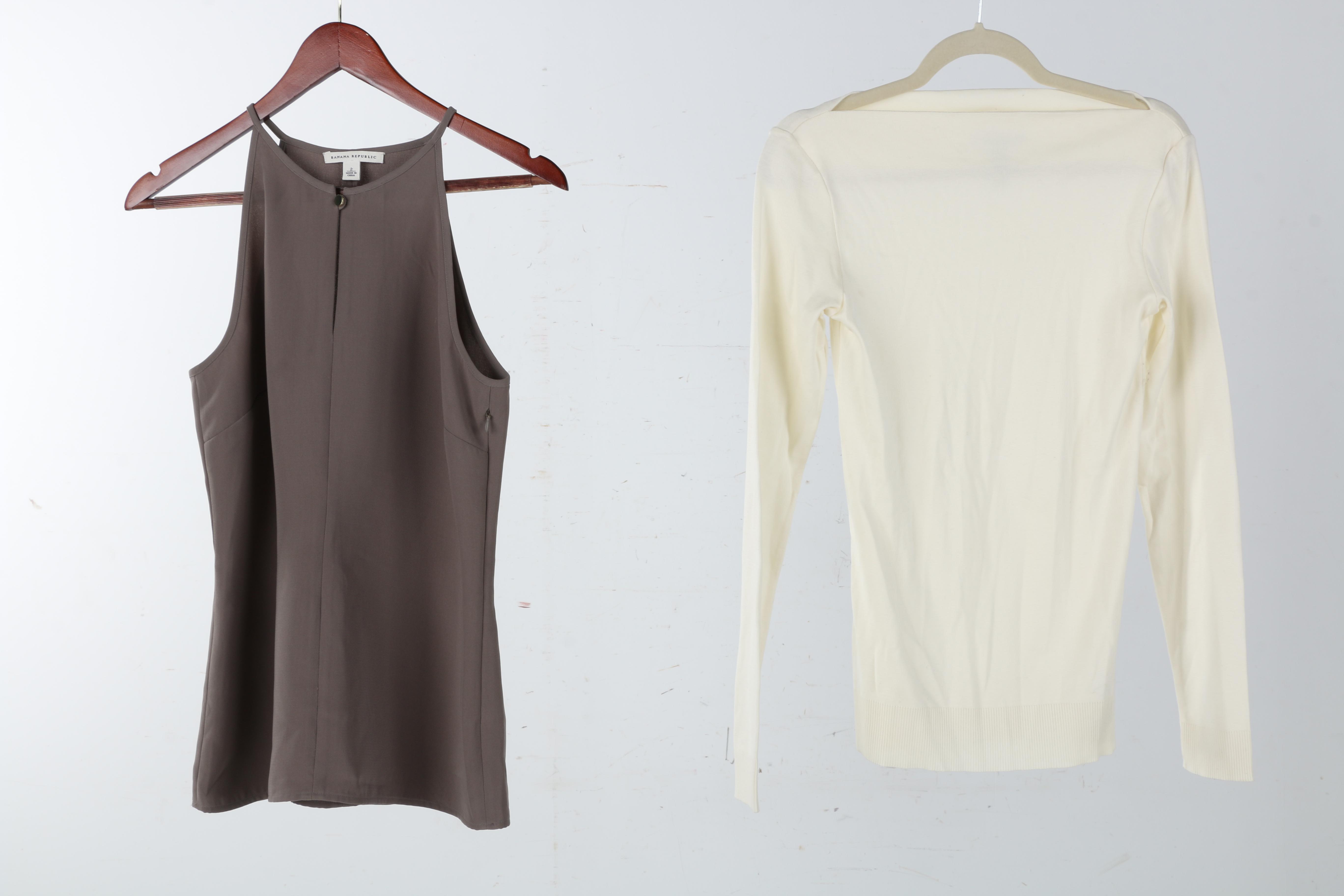 Assortment of Women's Tops Featuring Tory Burch