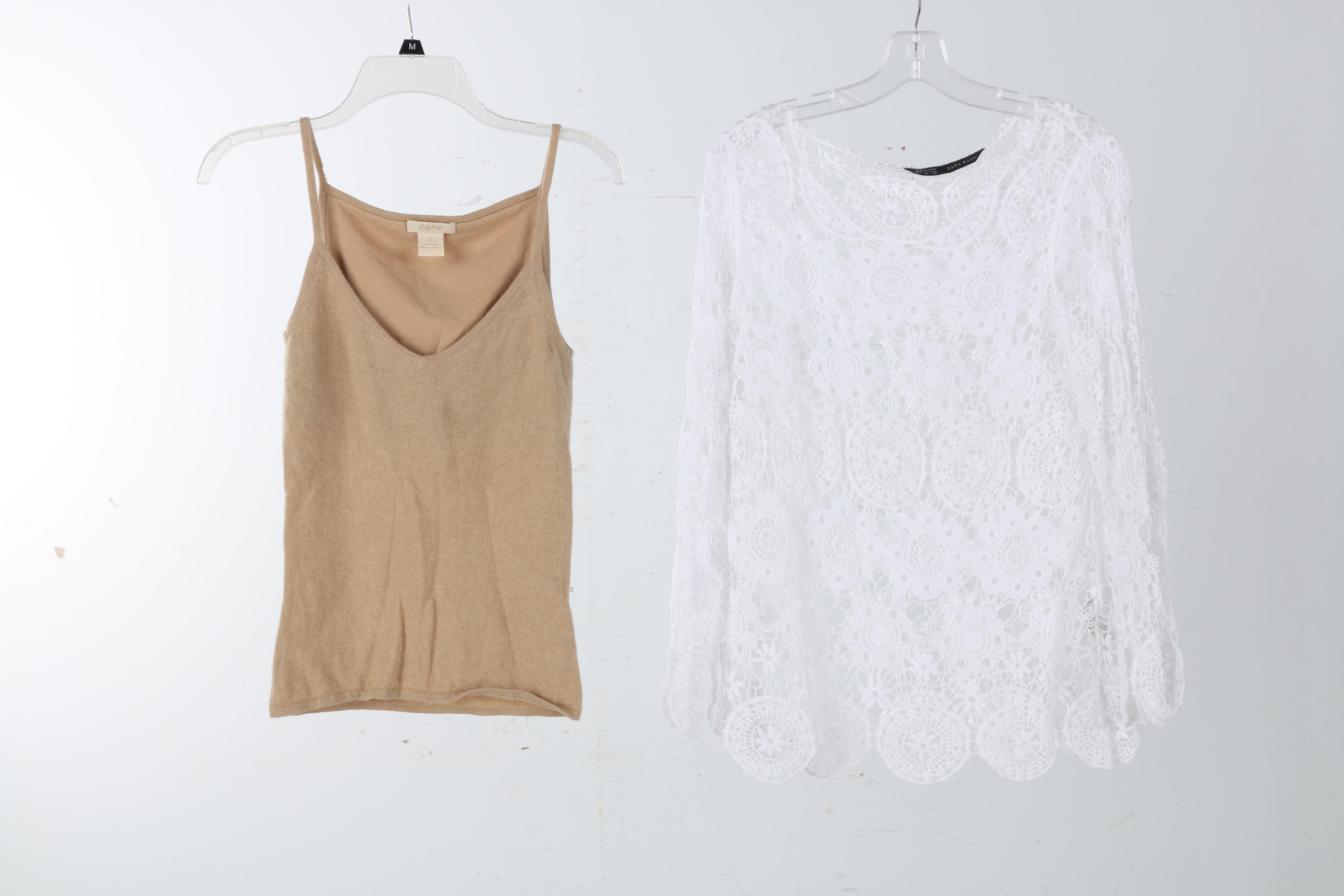 Assortment of Women's Tops Featuring Tory Burch