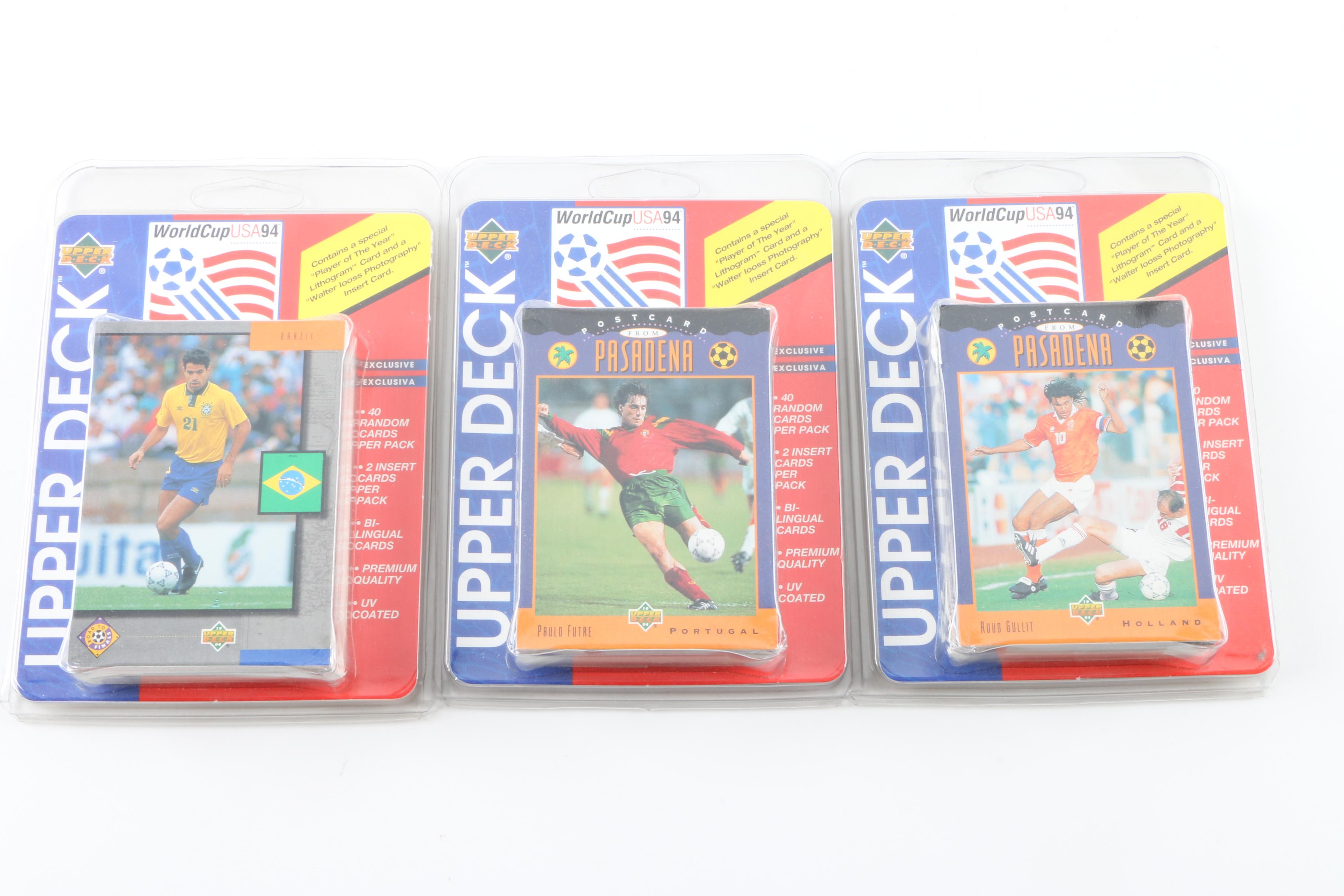 Collection of Unopened '94 Upper Deck Soccer Trading Card Packs