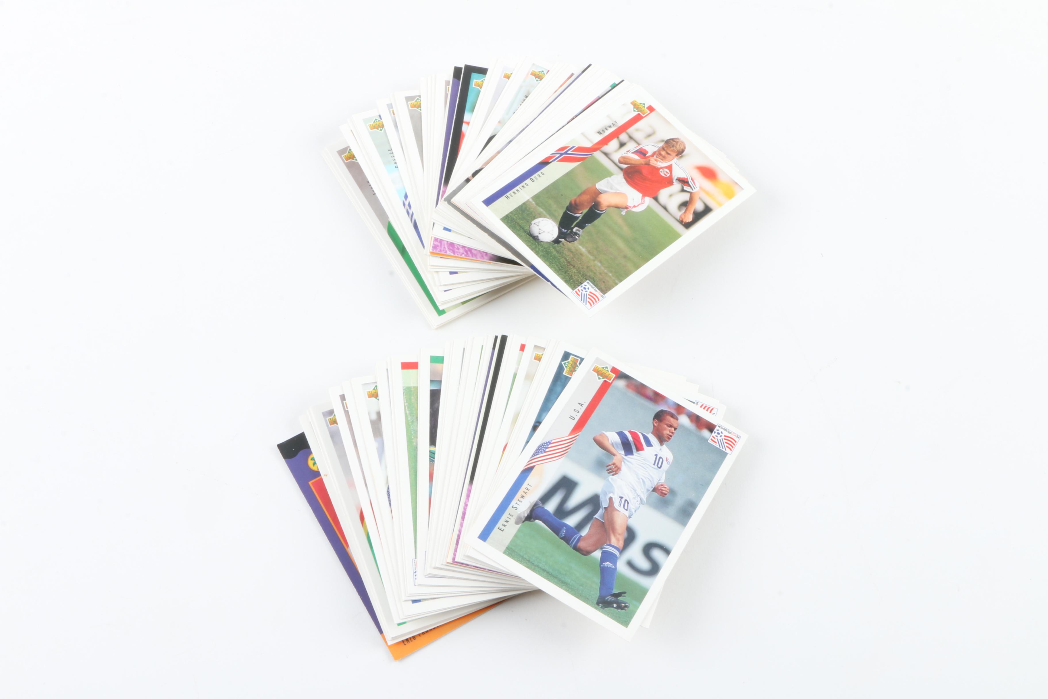 Collection of Unopened '94 Upper Deck Soccer Trading Card Packs