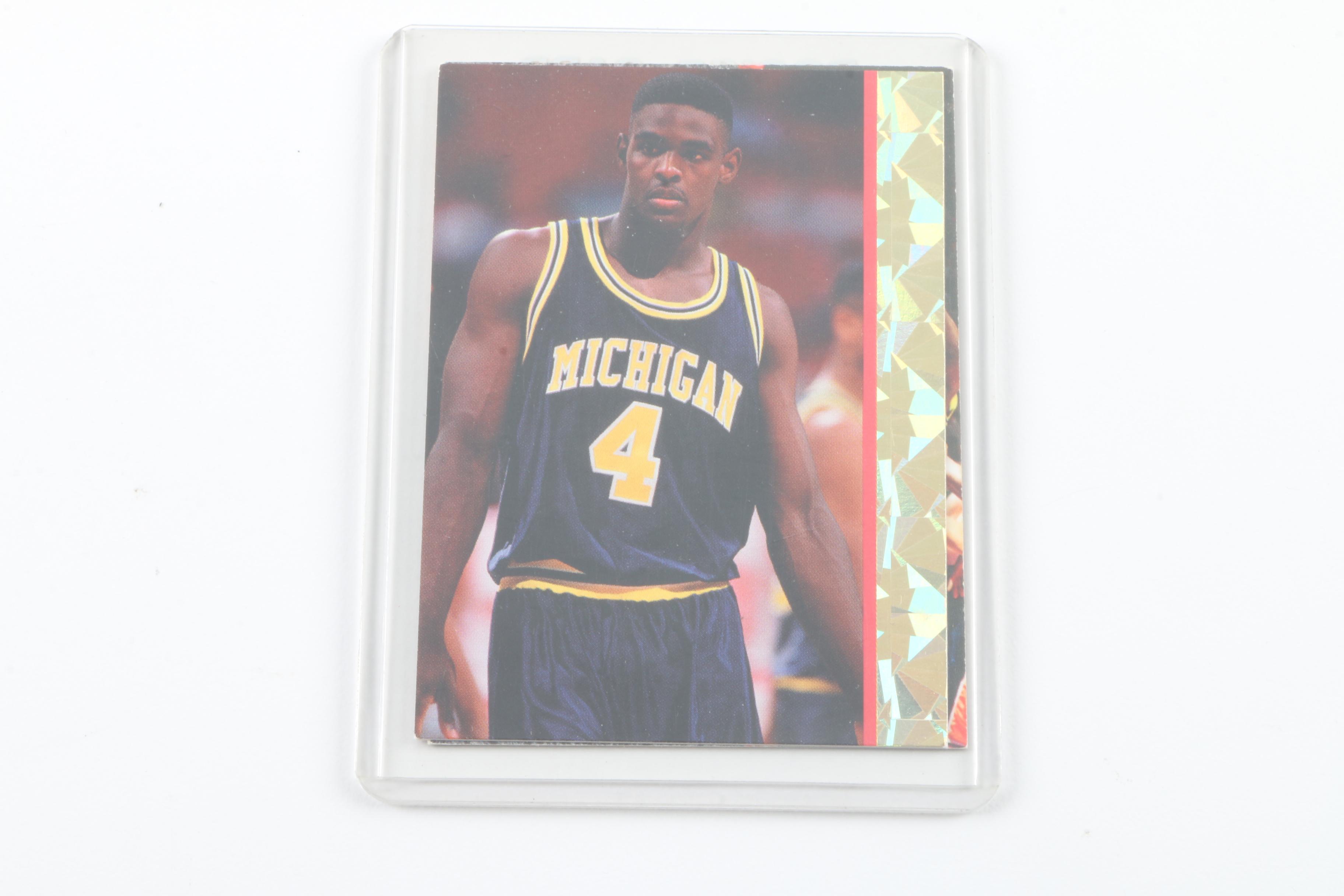 Collection of Chris Webber Basketball Cards