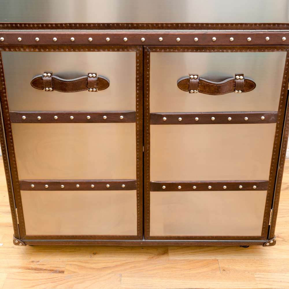 Restoration Hardware "Mayfair" Bar Cart