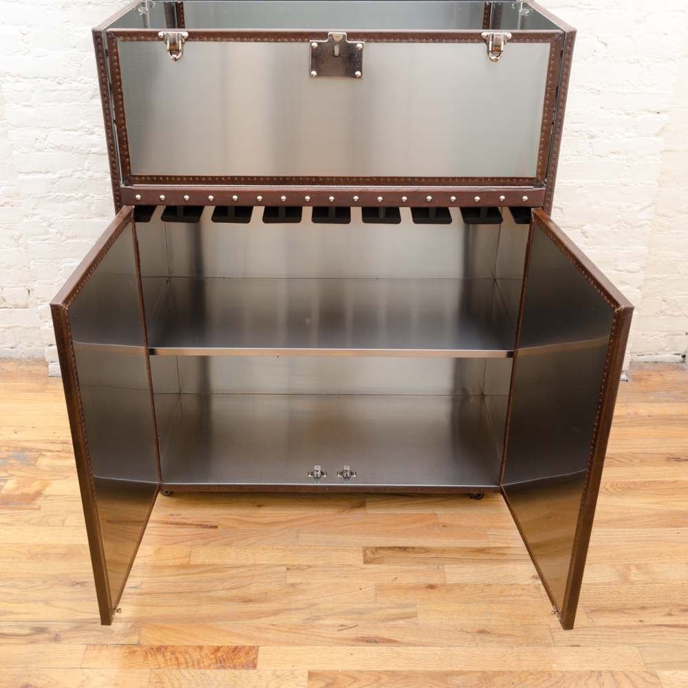 Restoration Hardware "Mayfair" Bar Cart