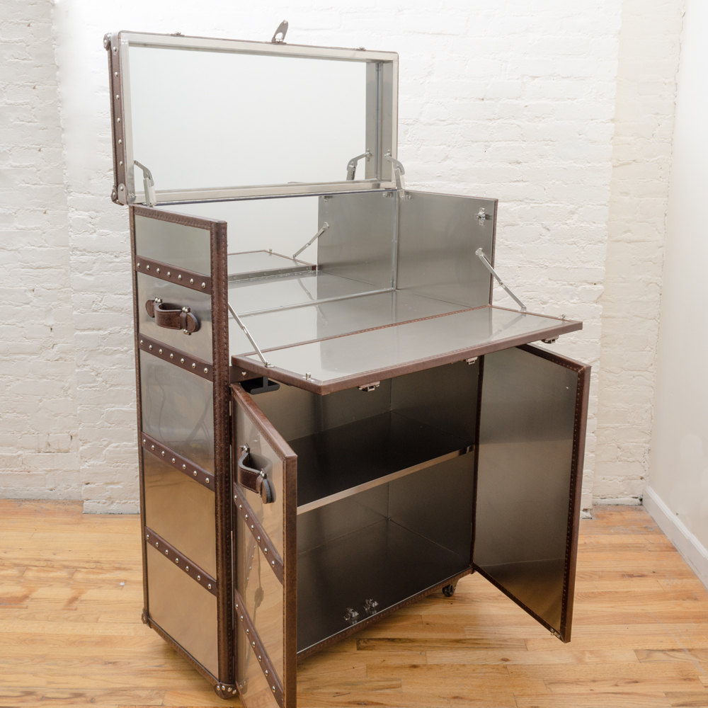 Restoration Hardware "Mayfair" Bar Cart