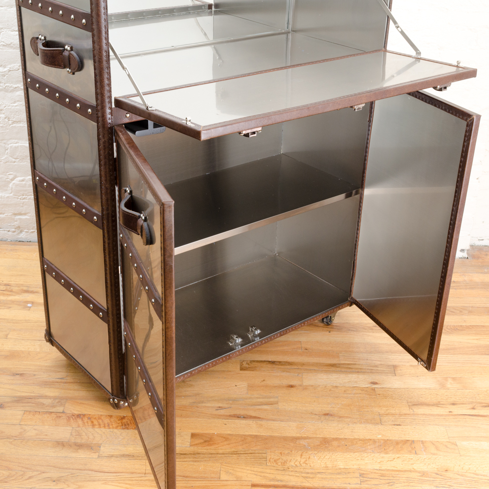 Restoration Hardware "Mayfair" Bar Cart