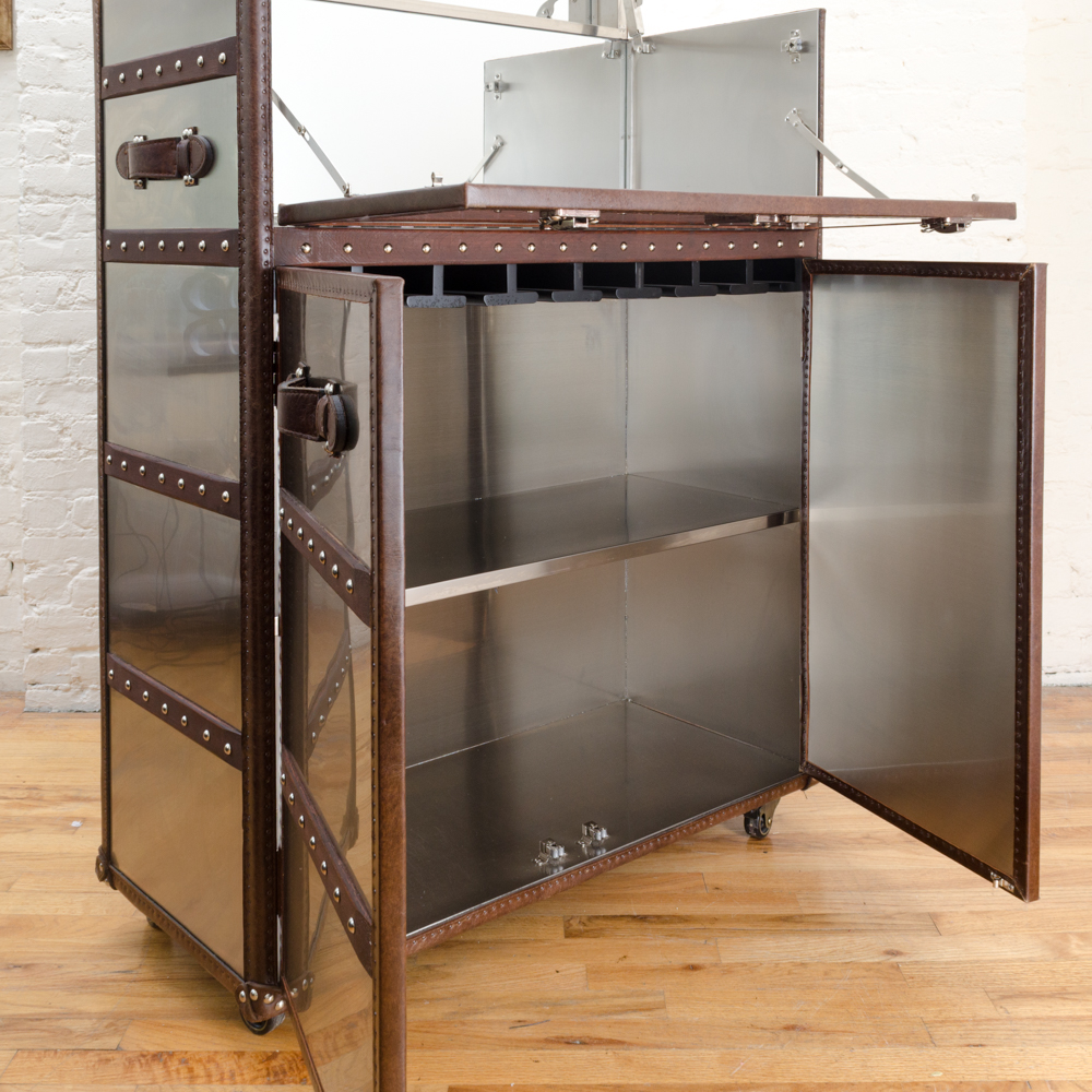 Restoration Hardware "Mayfair" Bar Cart