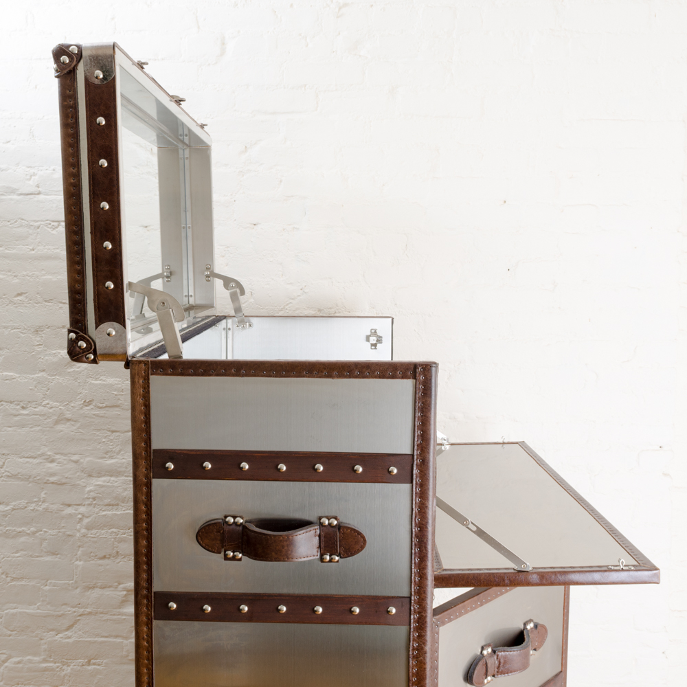 Restoration Hardware "Mayfair" Bar Cart