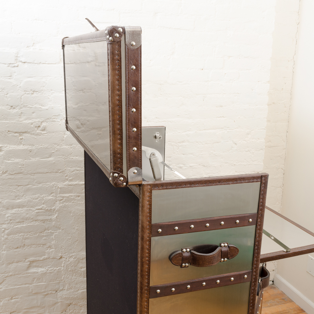 Restoration Hardware "Mayfair" Bar Cart