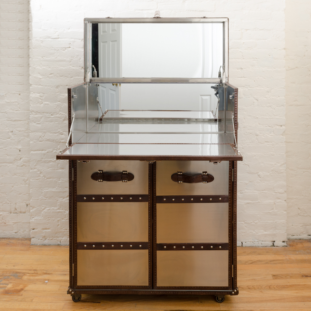 Restoration Hardware "Mayfair" Bar Cart
