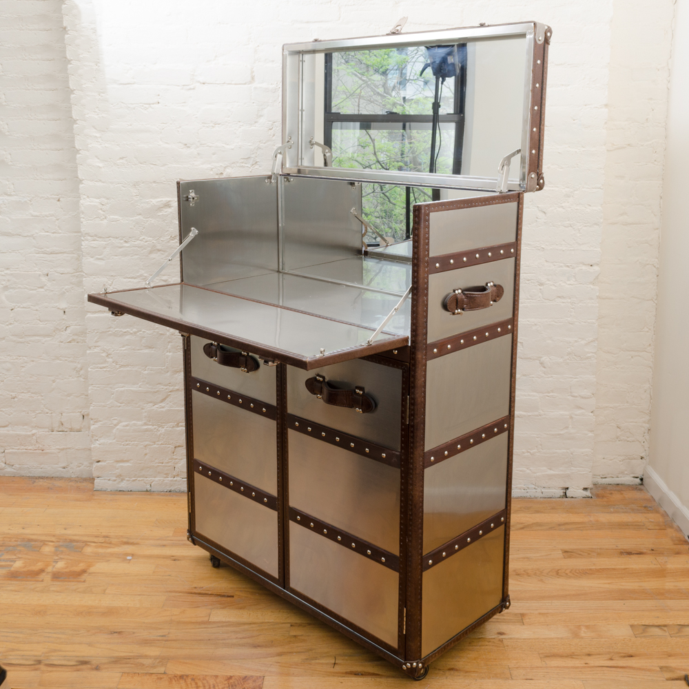 Restoration Hardware "Mayfair" Bar Cart