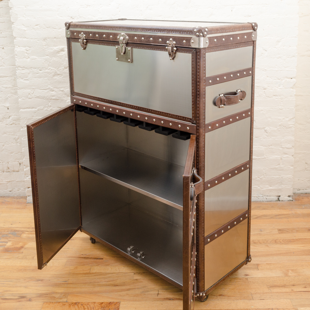 Restoration Hardware "Mayfair" Bar Cart