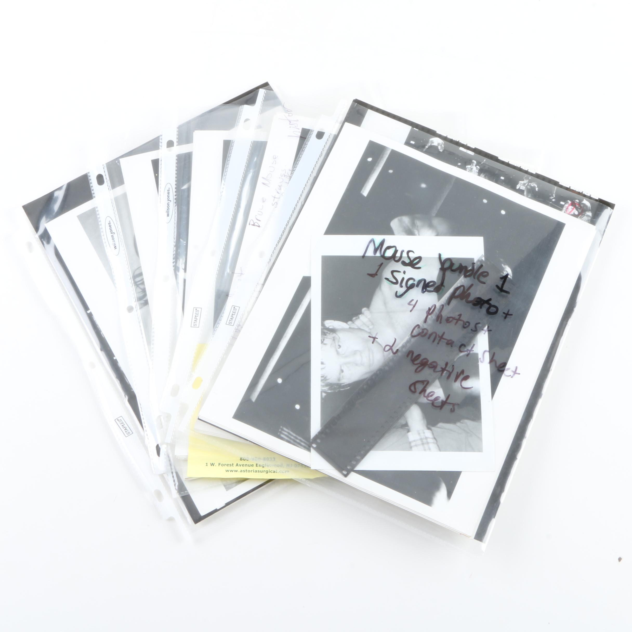 Collection of Photos of Boxer Bruce "The Mouse" Strauss