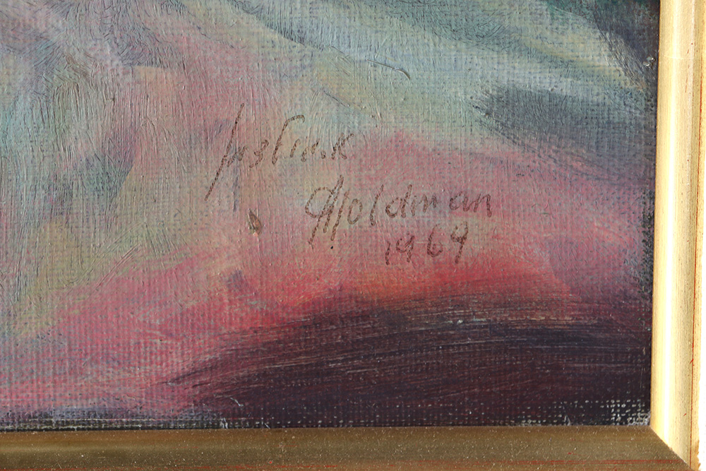 Oil Painting on Canvas of Landscape