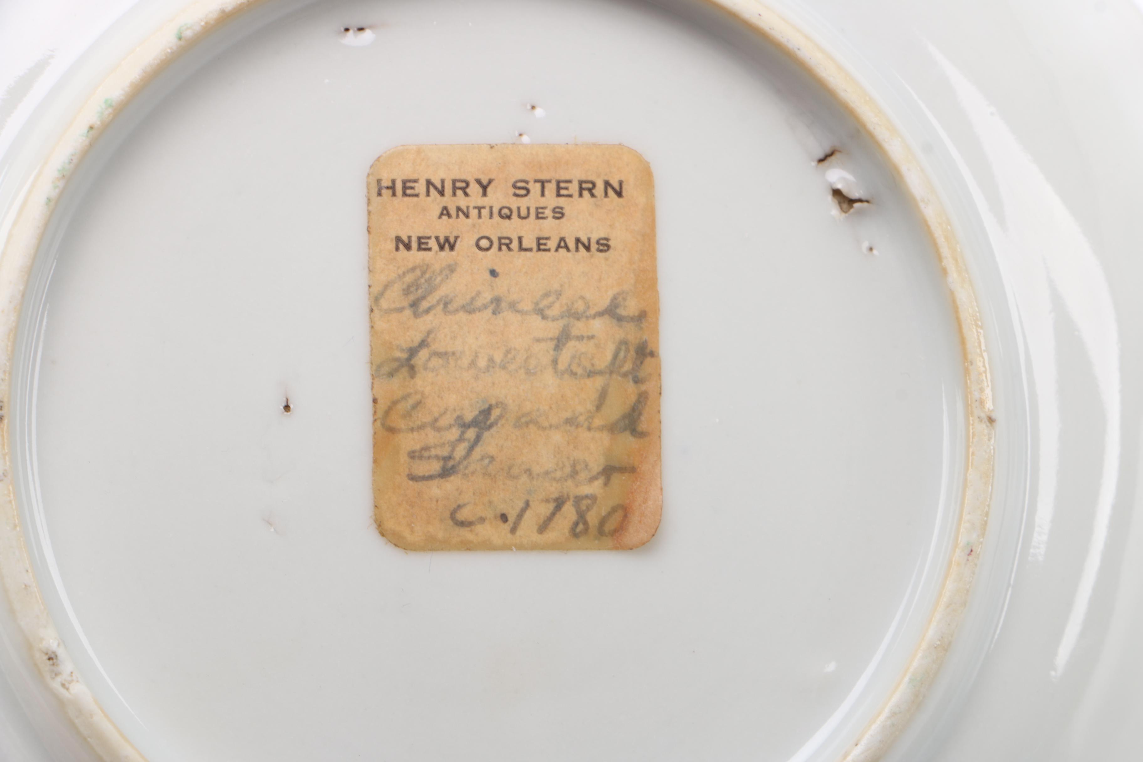 Antique Chinese Famille Rose Tea Bowl And Saucer