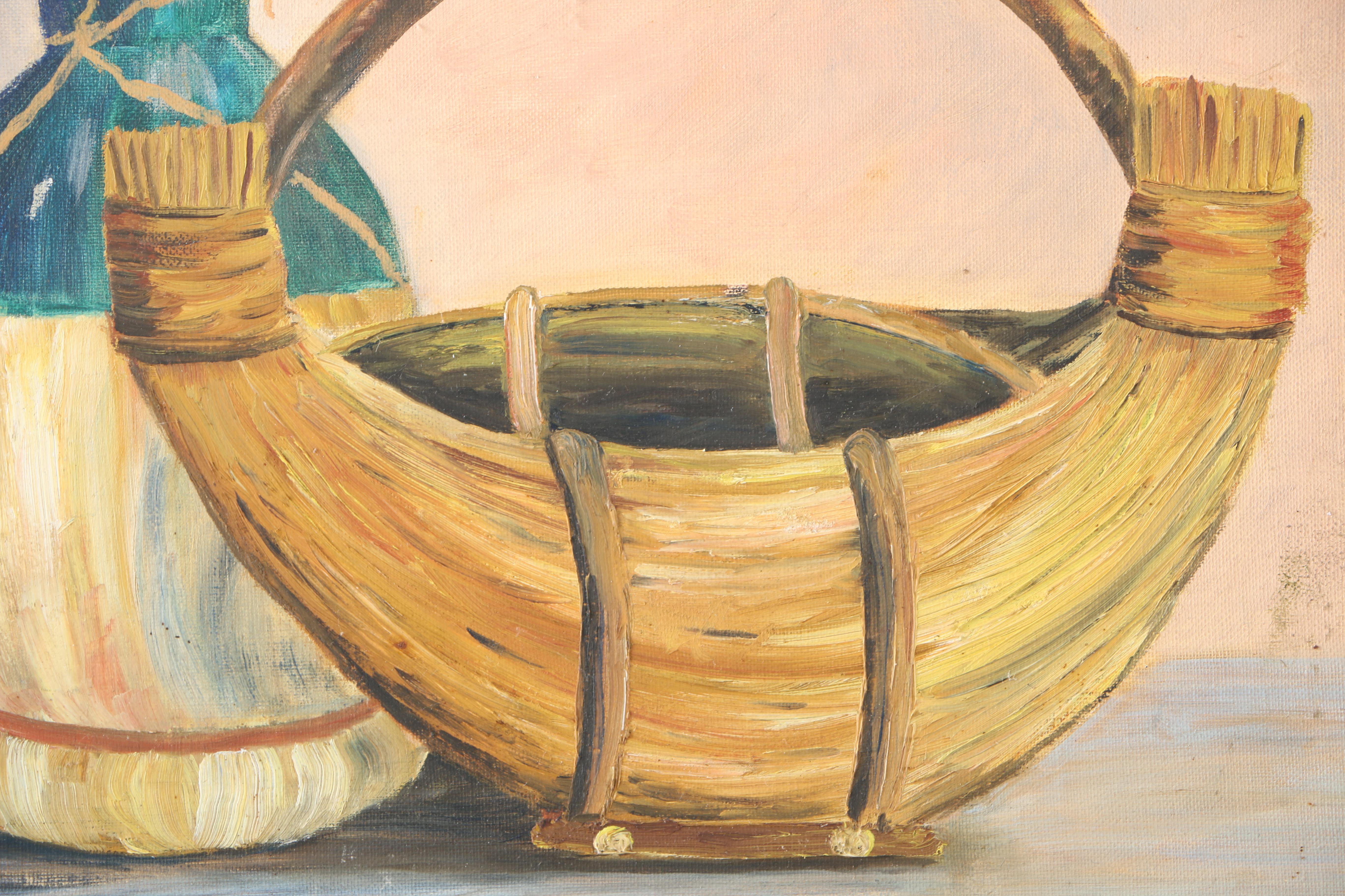 Acrylic on Canvas Board Still Life Paintings