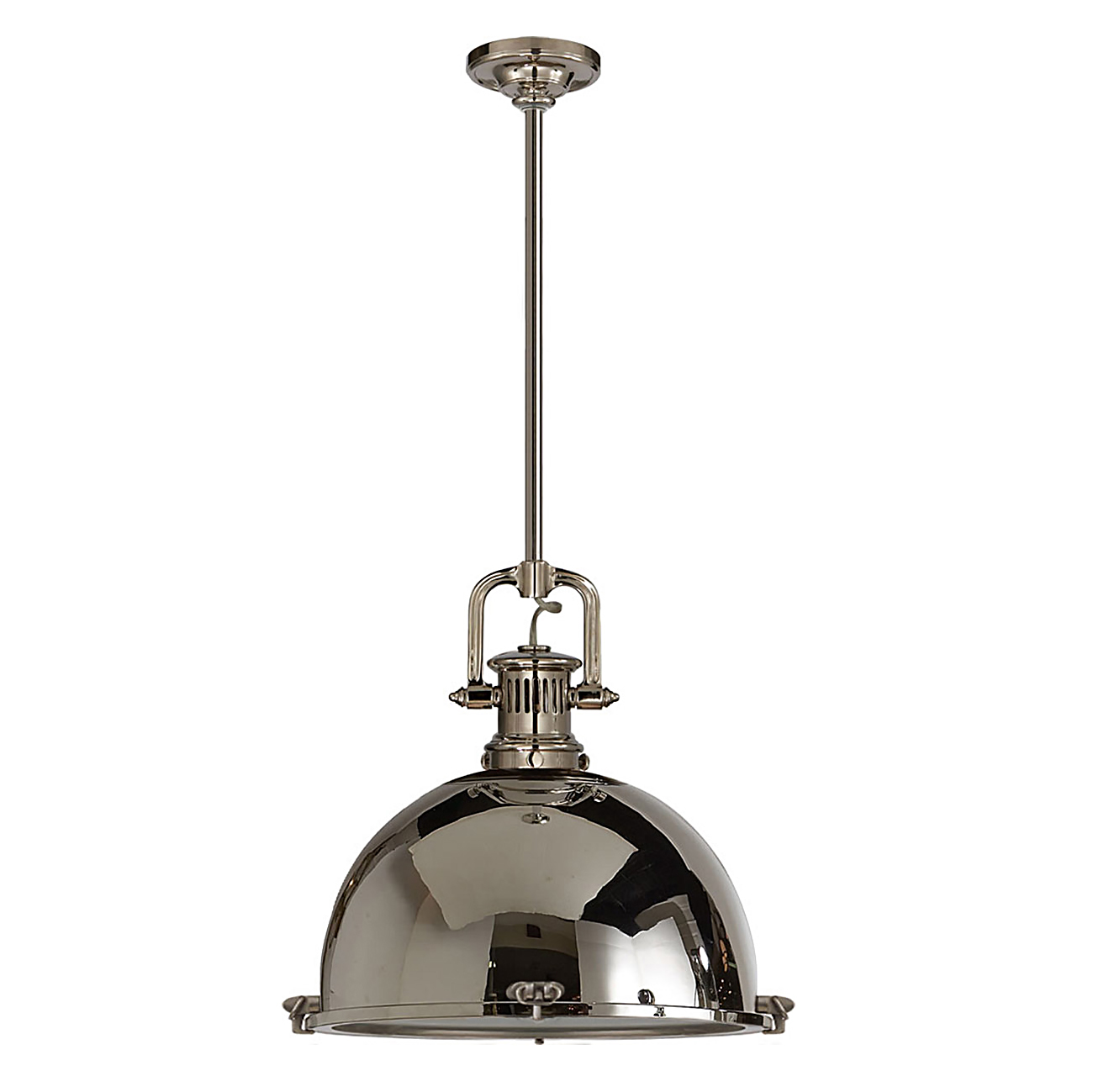 Visual Comfort "Studio Sandy Chapman Yoke" Industrial Style Pendant Light