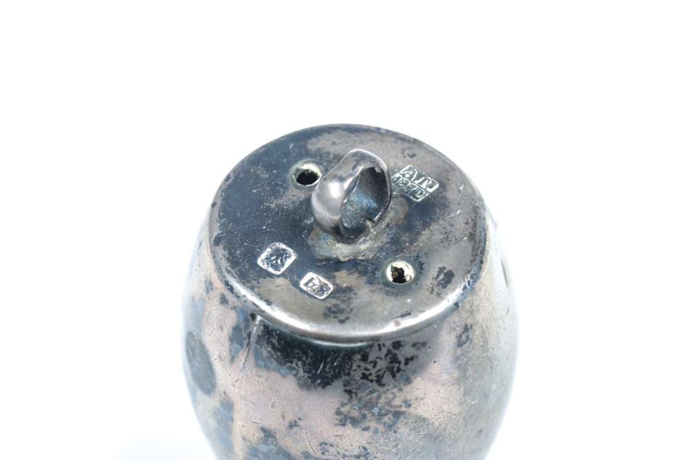 Antique Russian .875 Silver Ornament