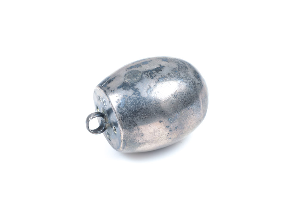 Antique Russian .875 Silver Ornament