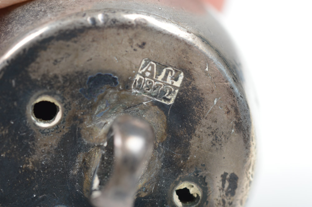 Antique Russian .875 Silver Ornament