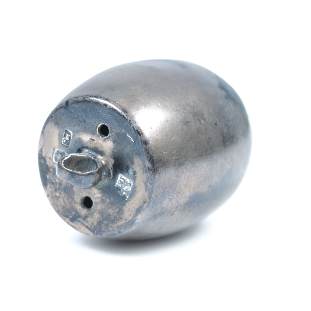 Antique .875 Silver Russian Ornament