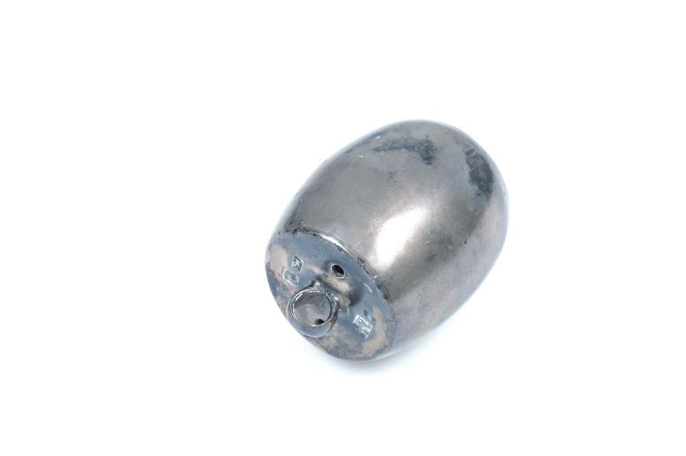 Antique .875 Silver Russian Ornament