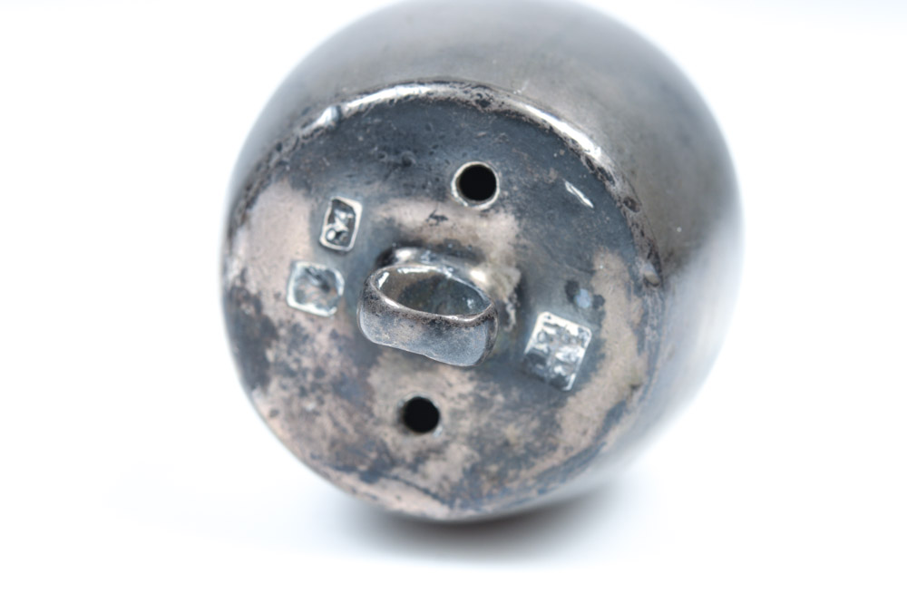 Antique .875 Silver Russian Ornament