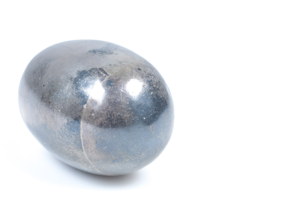 Antique .875 Silver Russian Ornament