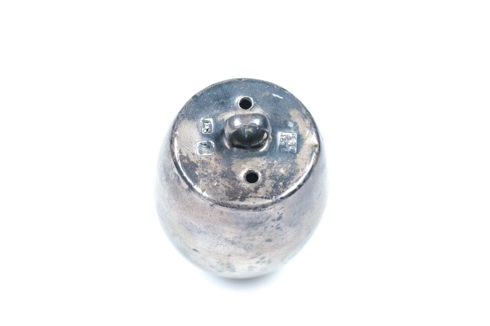 Antique .875 Silver Russian Ornament