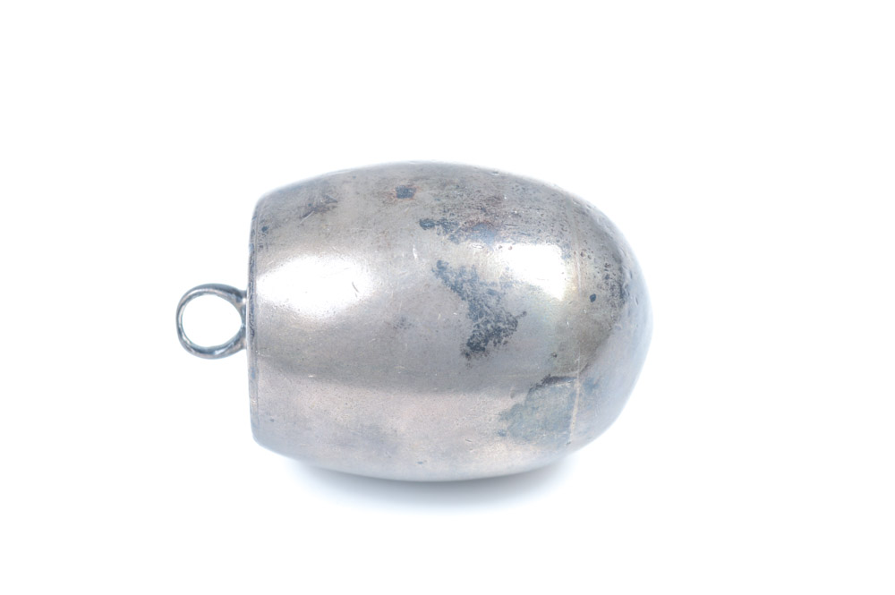 Antique .875 Silver Russian Ornament