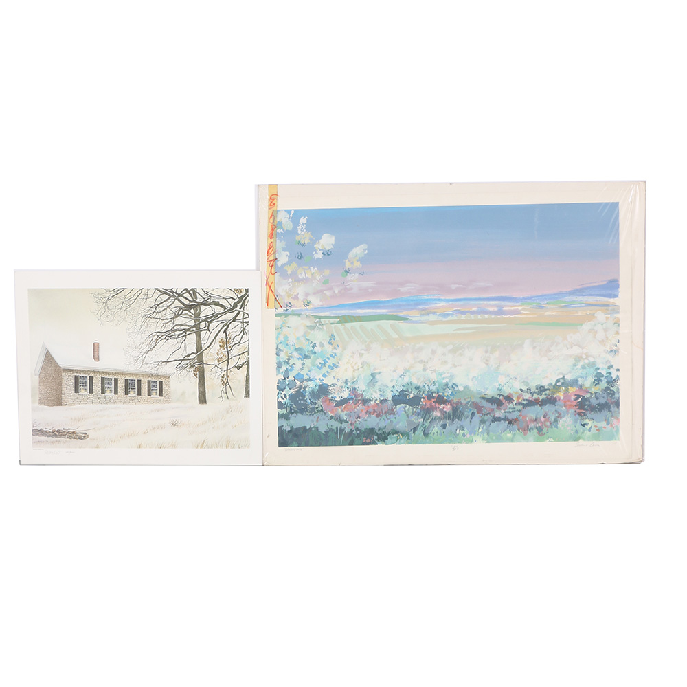 Sidonie Caron and Richard Haynes Limited Edition Lithographs