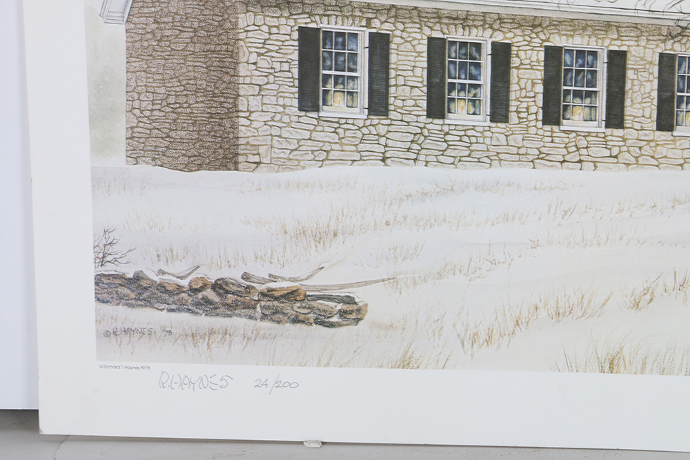 Sidonie Caron and Richard Haynes Limited Edition Lithographs