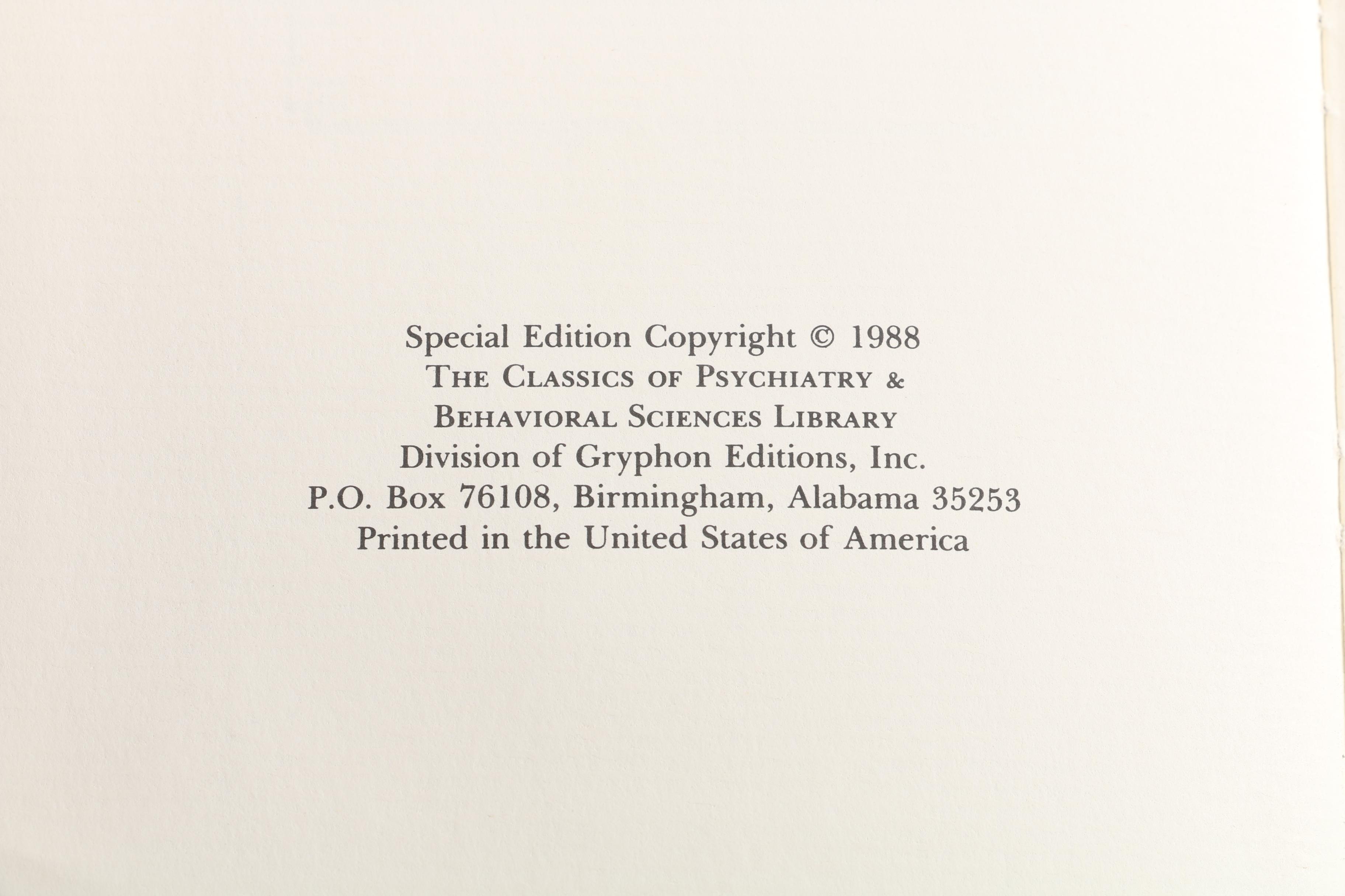 Vintage Reprints of Freud, James, and Pinel