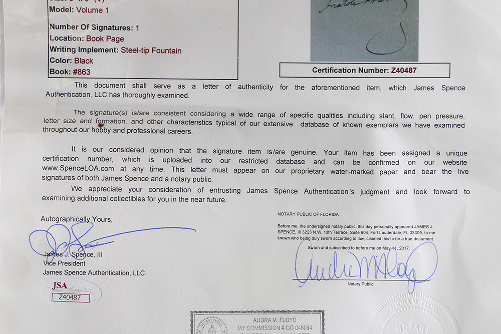 Autographed Limited Edition Fifteen-Volume "The Works of Anatole France"