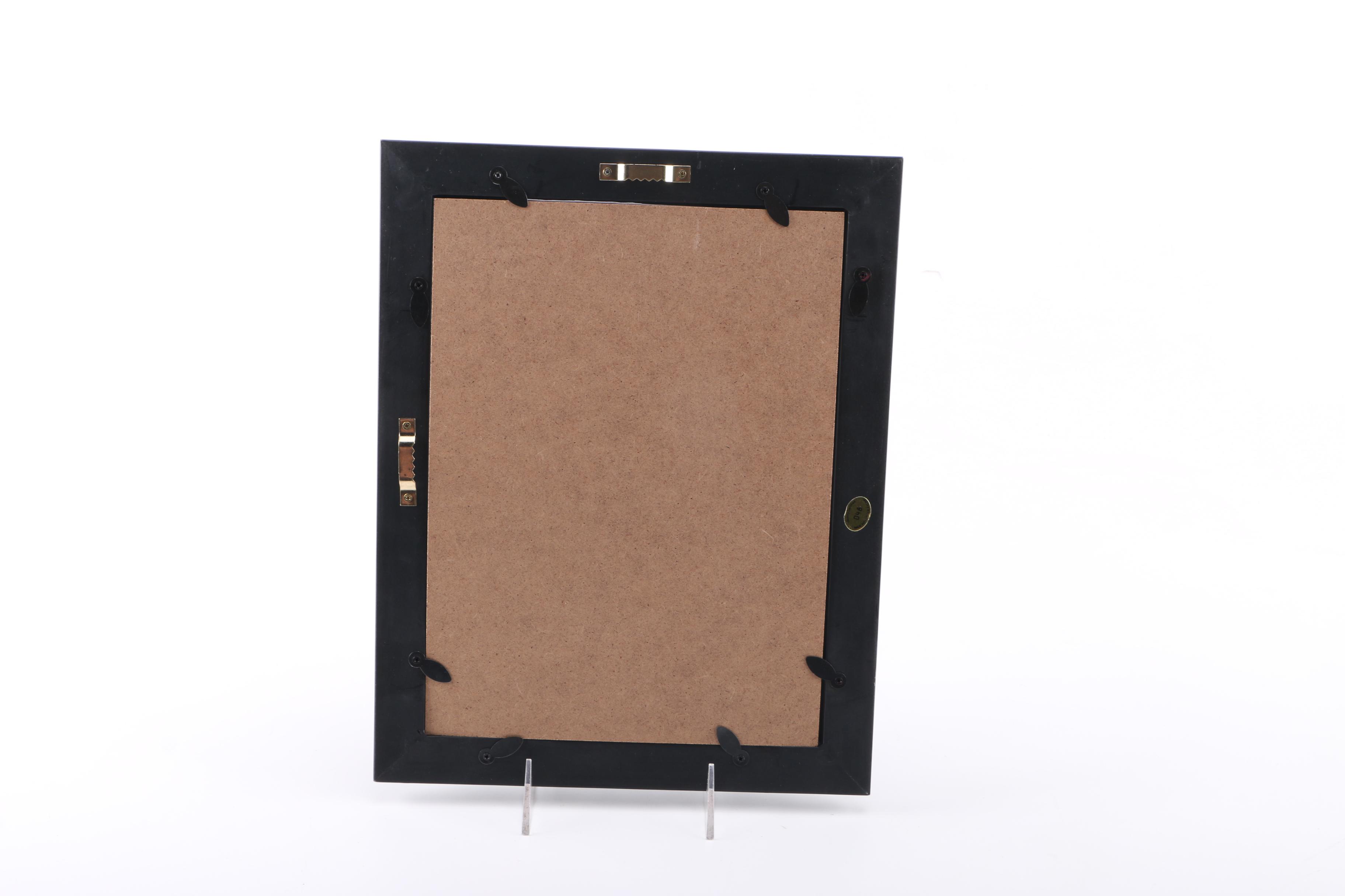 Framed Roosevelt Dimes and State Quarters