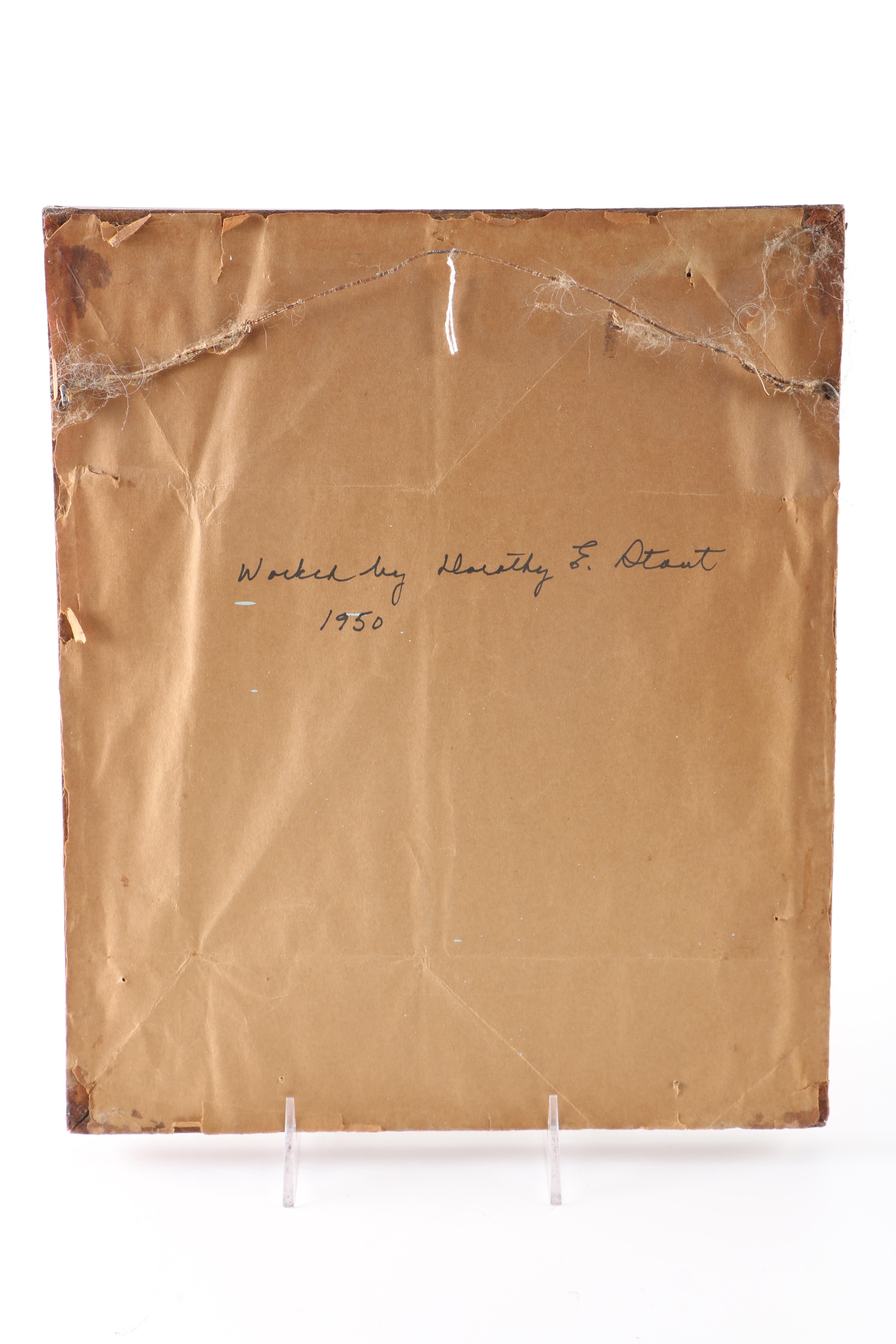 Vintage Framed Cross Stitch Samplers