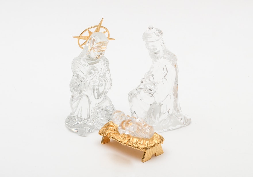 Waterford Nativity Scene Figurines
