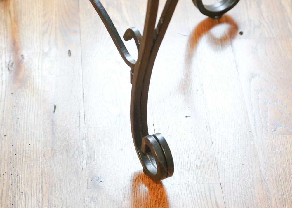 Wrought Iron Dinette Table