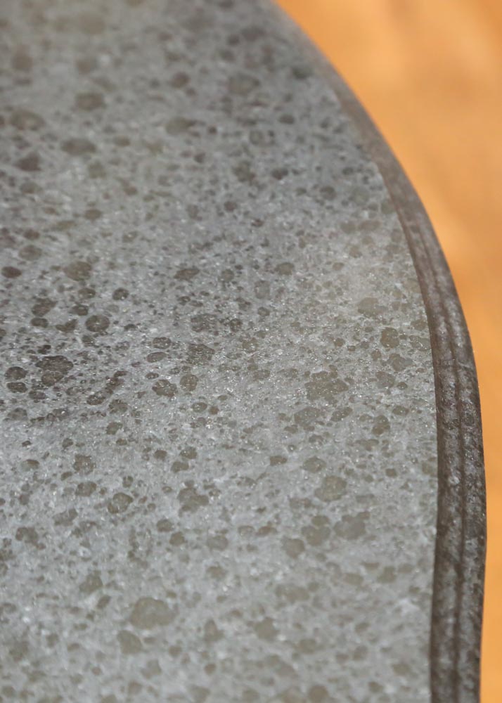 Metal Console Table and Mirror