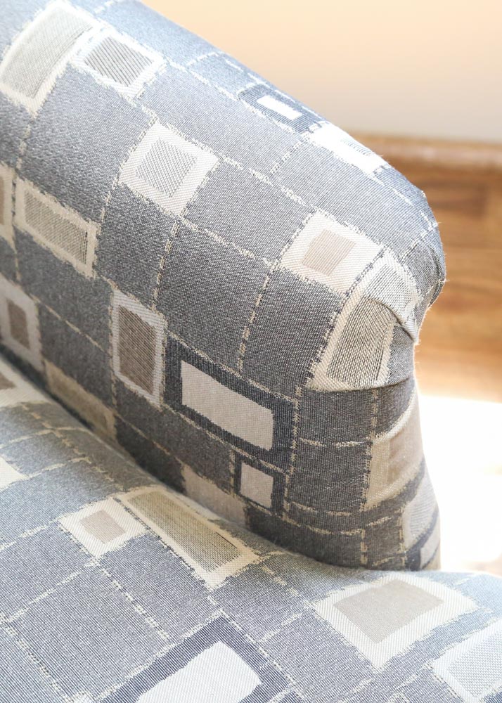 Contemporary Armchair and Ottoman